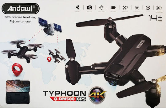 Andowl Typhoon Q-DM500 Drone with 1080p Camera and Controller vue 2