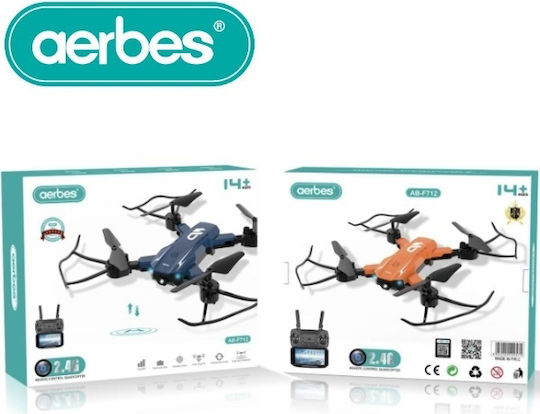 Aerbes AB-F712 Drone with Camera and Controller Blue view 4