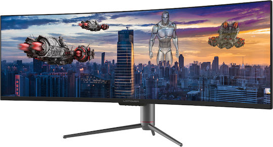 LC-Power LC-M49-DQHD-120-C-Q Ultrawide VA Curved Monitor 49" 5120x1440 view 3