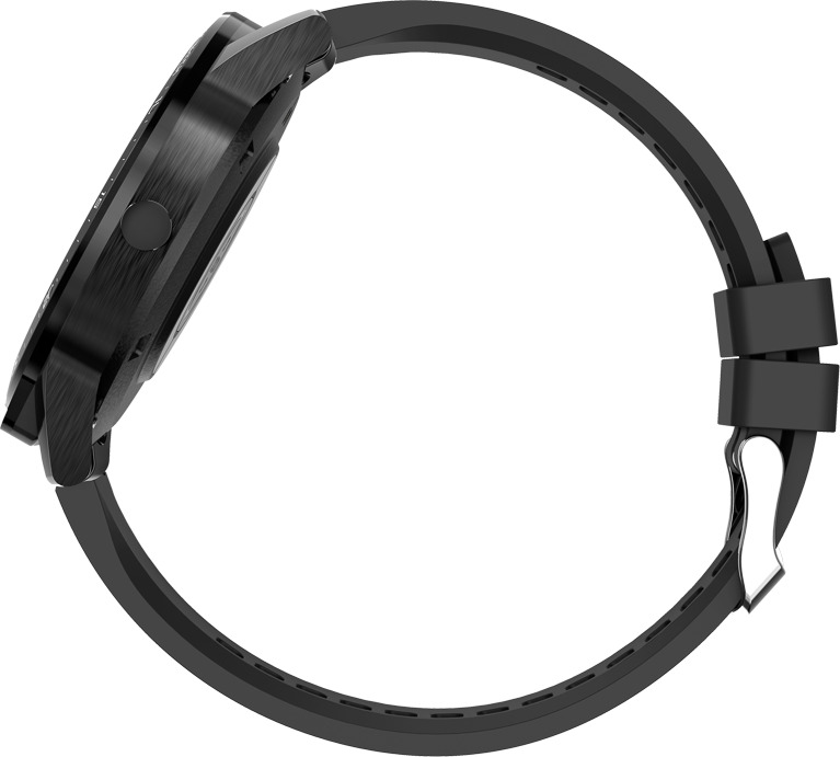 DAS.4 SP20 Smartwatch with Heart Rate Monitor (Black) view 4