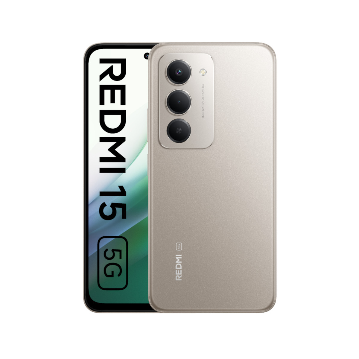 Xiaomi Redmi 15 5G Dual SIM (4GB/128GB) Titan Gray view 1