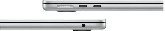 Apple MacBook Air 13.6" (2022) Retina Display (M2-8-core/16GB/256GB SSD) Silver (International English Keyboard) view 4