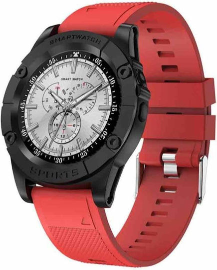 Smartwatch with SIM (Red) view 1