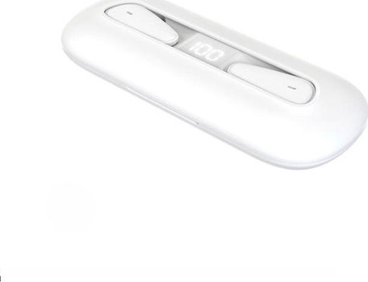 WK V10 In-ear Bluetooth Handsfree Earphones with Charging Case White view 1
