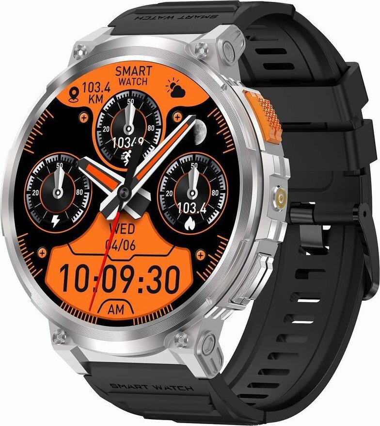 Gt23 Smartwatch Orange Ansicht 7