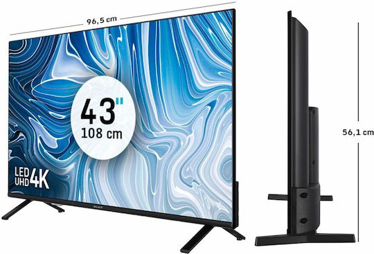Nilait Smart Television 43" 4K UHD LED 43UB7001S HDR (2023) view 4