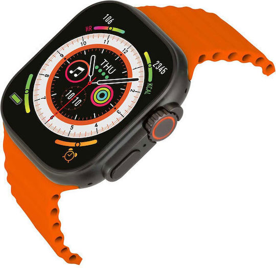 Thorton 49mm Smartwatch (Orange) view 2