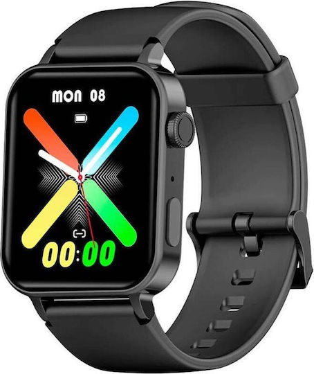 BlackView W10 Smartwatch with Heart Rate Monitor (Black)