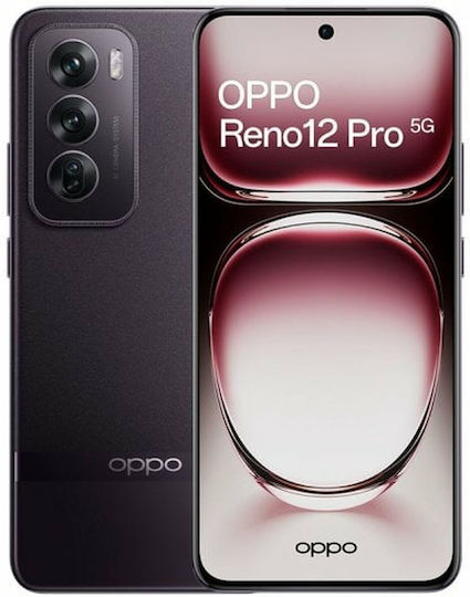 Oppo Reno12 Pro 5G Dual SIM (12GB/512GB) Nebula Black view 1