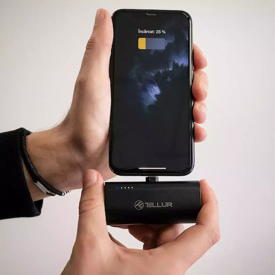 Tellur PD203 Lightning Power Bank 5000mAh Black view 9