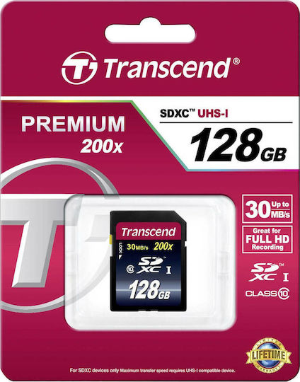 Transcend SDXC 128GB Class 10 High Speed view 2