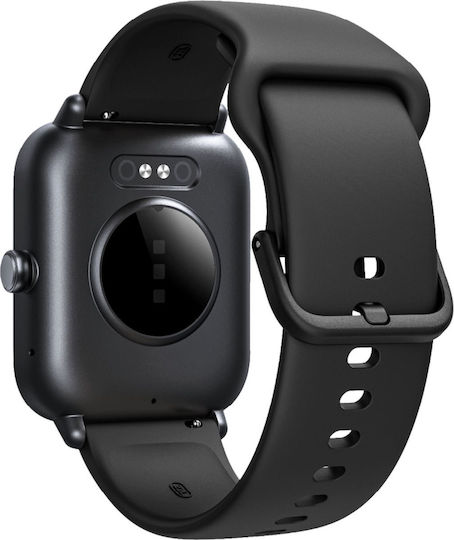 Bea-fon 101 45mm Smartwatch with Heart Rate Monitor (Black-Gray) vue 2