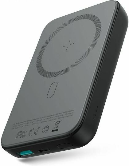 Joyroom JR-W020 MagSafe Power Bank 10000mAh 20W with USB-A Port and USB-C Port Power Delivery Black