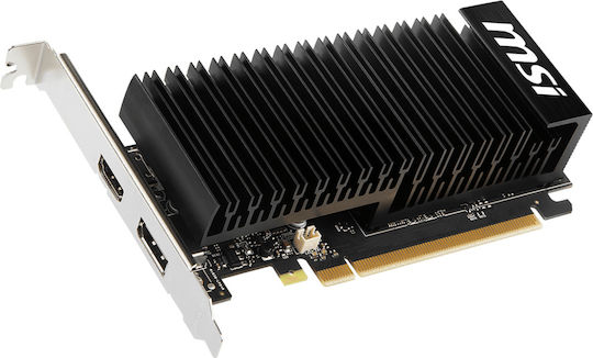 MSI GeForce GT 1030 2GB GDDR4 2GHD4 LP OC Graphics Card view 3