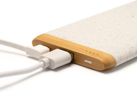 KASIM Power Bank 5000mAh with USB-A Port Beige view 2