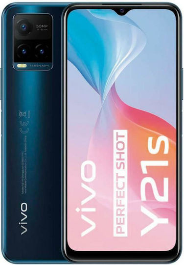Vivo Y21s Dual SIM (4GB/128GB) Midnight Blue view 4