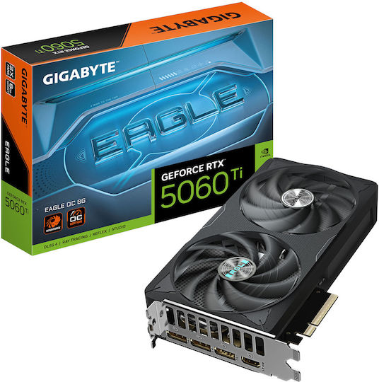 Gigabyte GeForce RTX 5060 Ti 8GB GDDR7 Eagle OC Graphics Card view 1