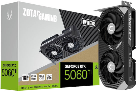 Zotac GeForce RTX 5060 Ti 16GB GDDR7 Twin Edge Graphics Card vista 2