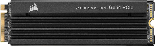 Corsair MP600 Pro LPX SSD 2TB M.2 Type with PCI Express 4.0 Connection and Heatsink PS5 Compatible CSSD-F2000GBMP600PLP view 2