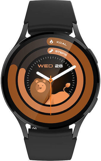 Colmi i28 Ultra Smartwatch with Heart Rate Monitor (Black) view 2
