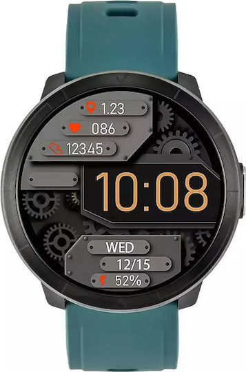 Watchmark WM18 Smartwatch with Heart Rate Monitor (Green) view 3