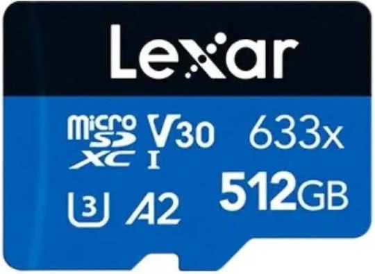 Lexar Plus 512GB U3 V30 A2 170MB/s view 4