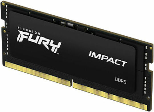 Kingston Fury Impact DDR5 with Module 1x32GB and Speed 4800 for Laptop KF548S38IB-32