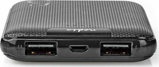 Nedis UPBK5002 Power Bank 5000mAh with 2 USB-A Ports Black view 7