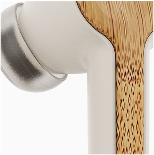 The House Of Marley Rebel Earbud Bluetooth Handsfree Earphones with Charging Case Cream Ansicht 2