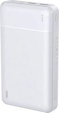 Remax RPP-167 Power Bank 30000mAh with 2 USB-A Ports White vista 2