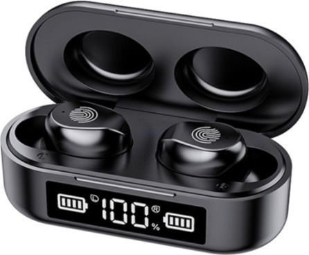 Remax TWS-41 In-ear Bluetooth Handsfree Earphones with Charging Case Black view 2