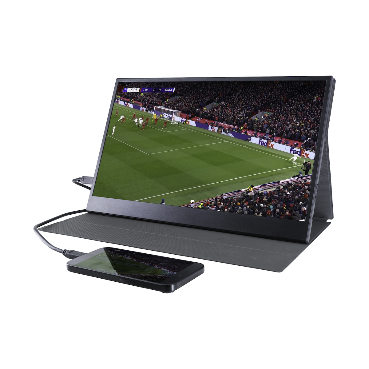 Denver PMO-15604 IPS Monitor 15.6" FHD 1920x1080 view 8