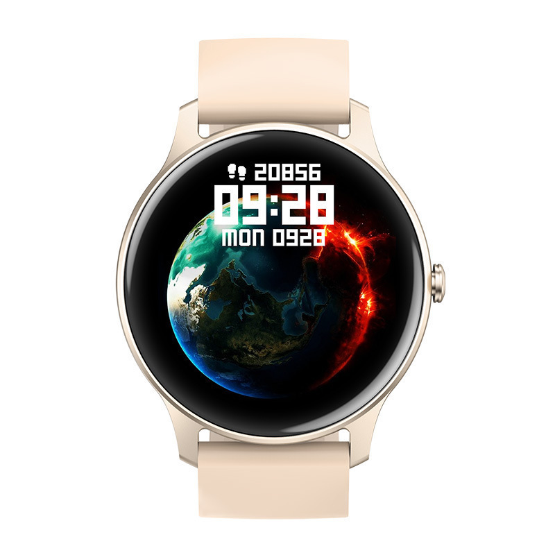 ISP LikeSmart Fun FiT Aluminium Smartwatch with Heart Rate Monitor (Gold) view 3