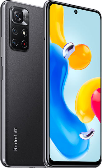 Xiaomi Redmi Note 11S 5G Dual SIM (4GB/128GB) Midnight Black view 5