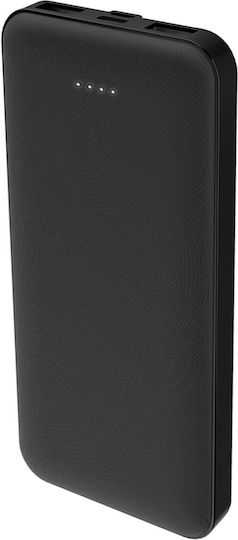 Bigben Interactive PB100002A1CB Power Bank 10000mAh with 2 USB-A Ports and USB-C Port Black view 1