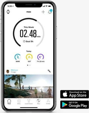 Suunto Spartan Trainer Wrist HR 46mm Waterproof Smartwatch with Heart Rate Monitor (White) view 6