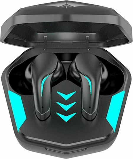 MD188 Earbud Bluetooth Handsfree Earphones with Charging Case Black view 2