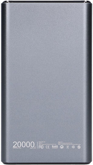 Extralink Power Bank 20000mAh 45W Power Delivery Black vista 9