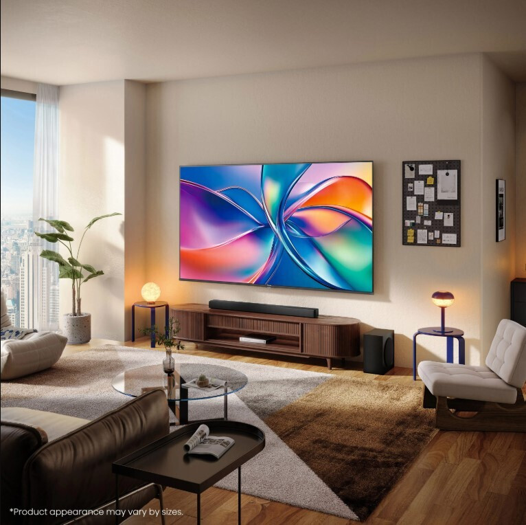 Hisense Smart Television 50" 4K UHD QLED E7Q HDR (2025) view 7