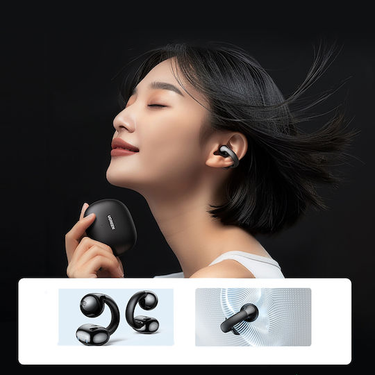 Ugreen HiTune S3 Open Ear Bluetooth Handsfree Earphones with Sweat Resistance and Charging Case Black view 7