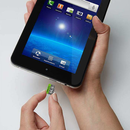 PNY Elite microSDXC 64GB U1 UHS-I 100MB/s with Adapter view 6