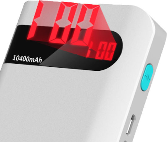 Romoss Sense Power Bank 10400mAh with 2 USB-A Ports White vue 4