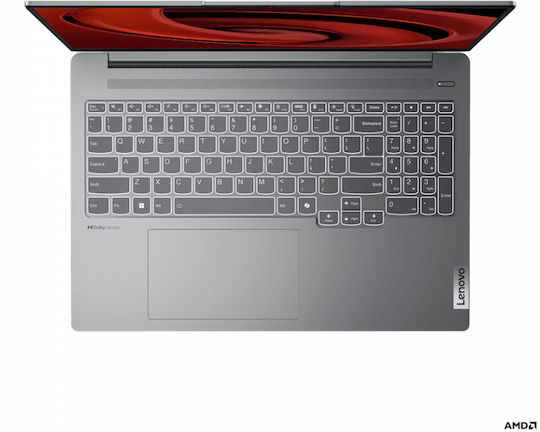 Lenovo IdeaPad Pro 5 16AHP9 16" OLED 120Hz (Ryzen 7-8845HS/16GB/1TB SSD/GeForce RTX 4050/W11 Home) Arctic Grey (GR Keyboard) view 3