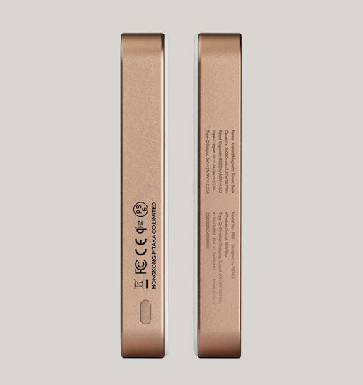 Pitaka Power Bank 10000mAh 15W Golden Glint Ansicht 8