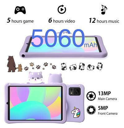 Doogee T20mini KID 4G 8.4Inches Tablet (4GB/128GB) Purple view 9