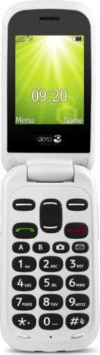 Doro 2404 Dual SIM Smartphone Black/White view 1