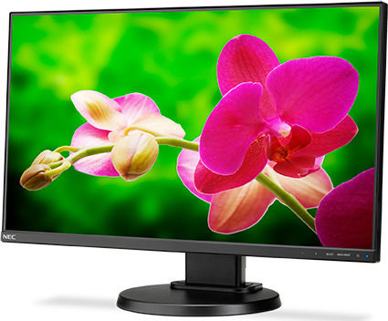 Nec MultiSync E242N-BK IPS Monitor 23.8" FHD 1920x1080 with Response Time 6ms GTG vue 3