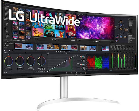 LG 40WP95XP-W Ultrawide IPS HDR Curved Monitor 39.7" 5120x2160 with Response Time 5ms GTG view 3