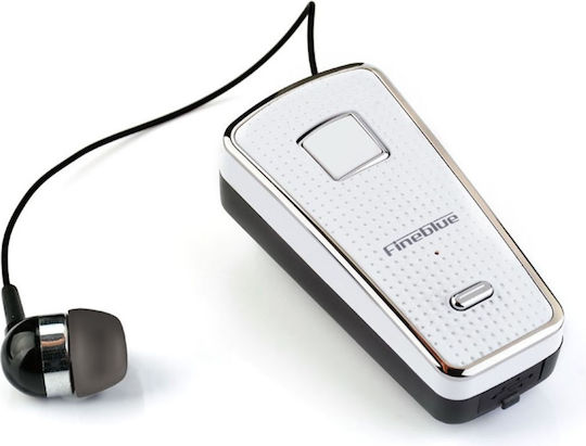 Fineblue F970 Pro In-ear Bluetooth Handsfree Earphone Lapel White vy 2