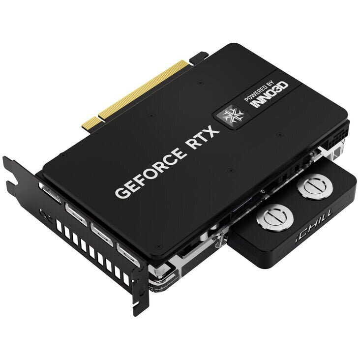Inno 3D GeForce RTX 5080 16GB GDDR7 iChill Frostbite Graphics Card C50803-16D7X-1760FB view 5